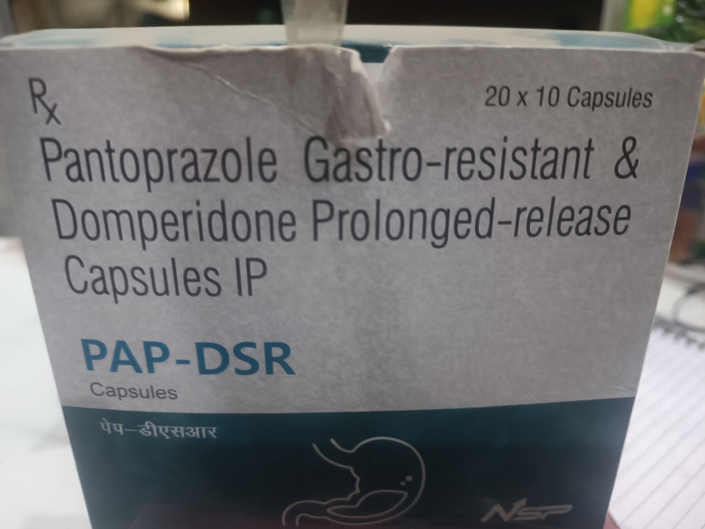 PAP-DSR CAPSULES (1*10 CAP)