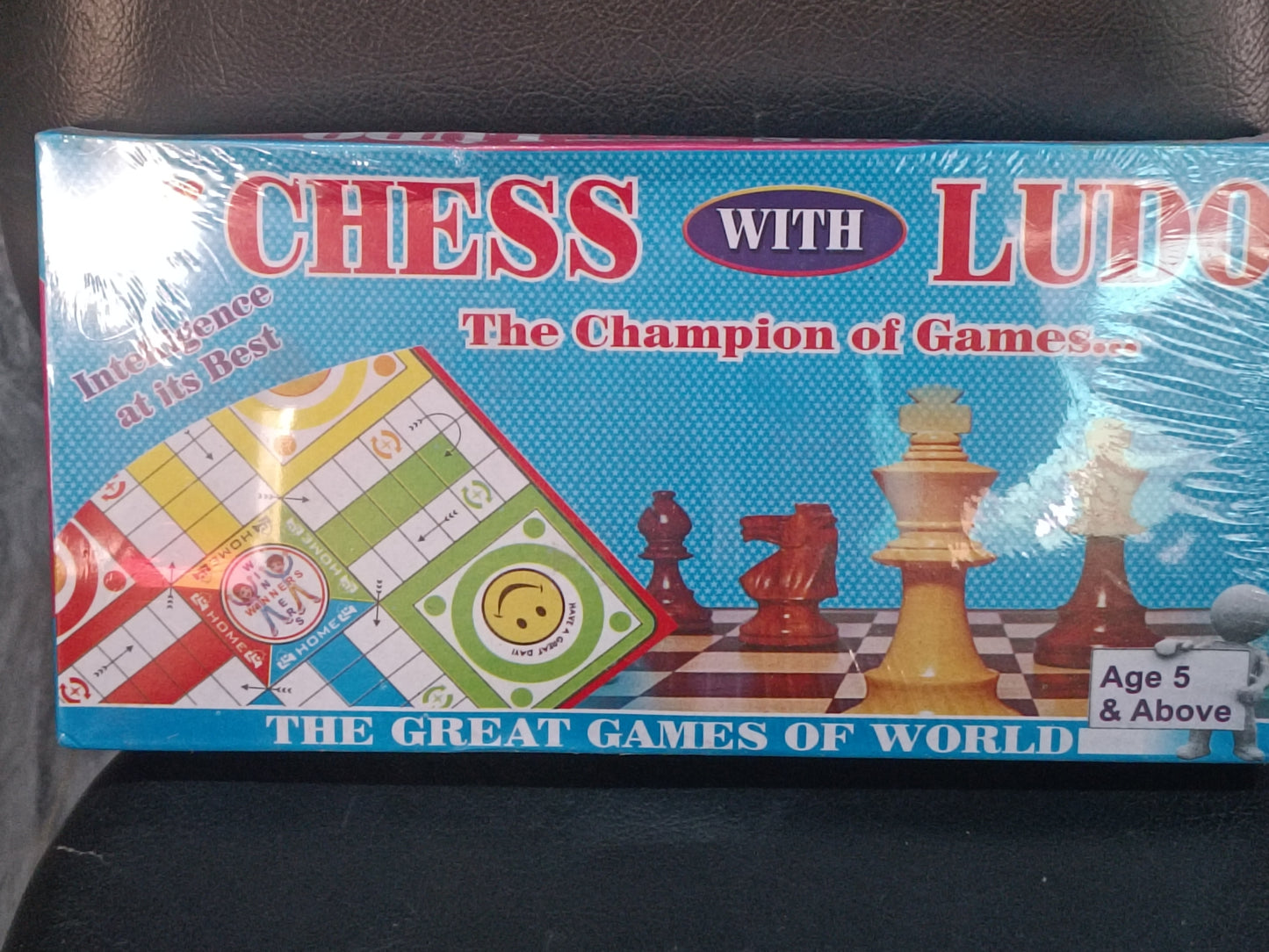 Ludo with Chess Board Game
