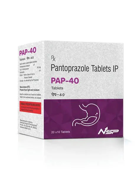 Pap-40 Tablets (1*10 tab)