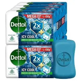 Dettol Icy Cool Soap Set (5*100g)