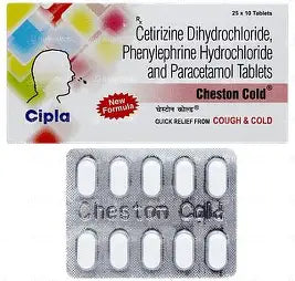 Cheston-Cold Tablets (1*10 tab)