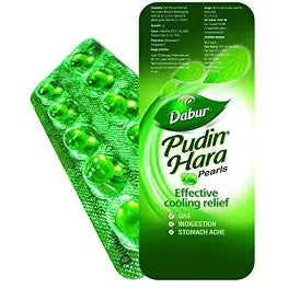 Dabur Pudina Hara Pearls (1*10 pearls)