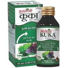 Multani KuKa Tulsi Cough Syrup (100ml)