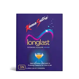 KAMA SUTRA LONG-LAST CONDOMS (3'PCS)