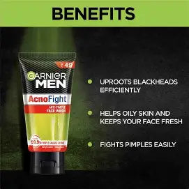 Garnier Acno-Fight Facewash (100g)