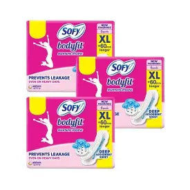 Sofy Bodyfit Xl Pads Combo (18*3 pack)