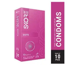Skore Dots Pink Condoms (10 PCS)