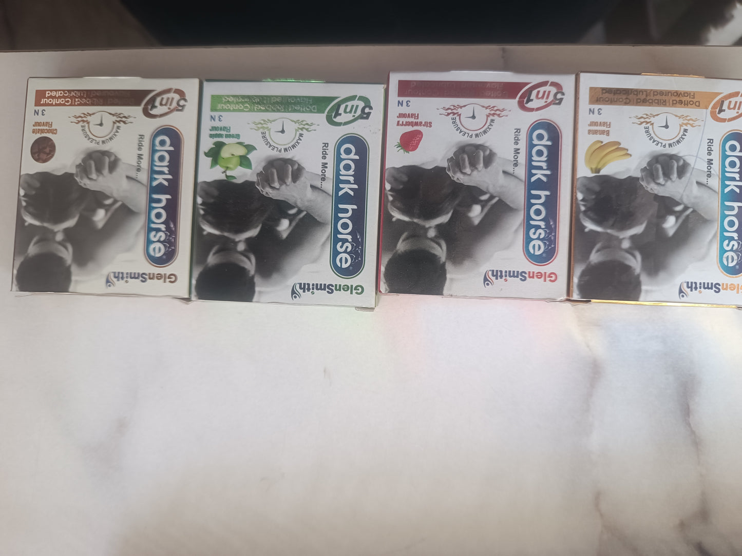 Dark-Horse Condoms (3 Pcs)