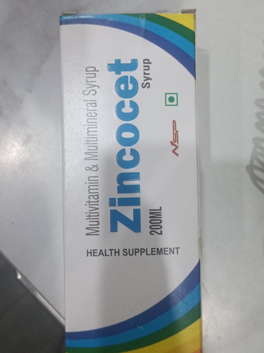 Zincocet Syrup nsp (200ml)