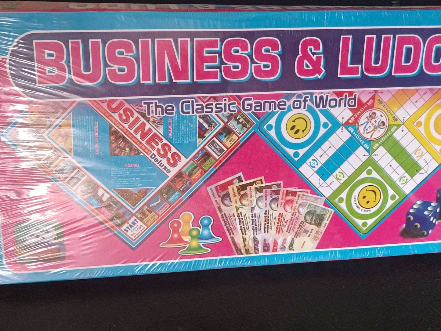 Business with Ludo Board Game