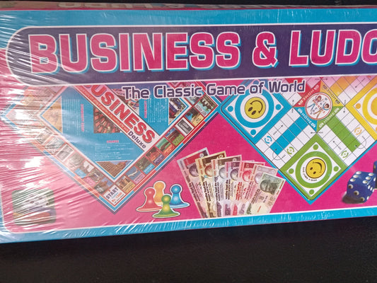 Business with Ludo Board Game