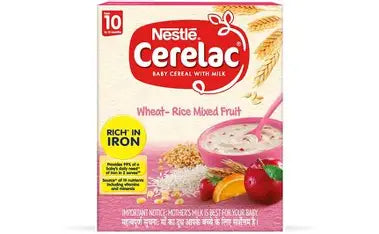 Nestle Cerelac Wheat-Rice Mixed Fruit (10 month+)