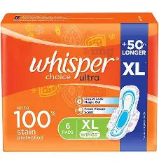 Whisper Ultra Xl Pads (6 Pads)