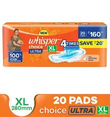 Whisper Ultra XL Pads (20 Pads)