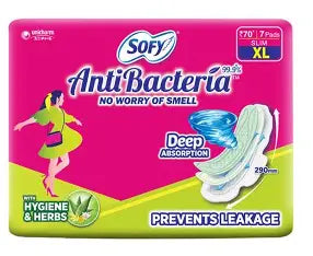 Sofy Antibacterial XL Pads (7 Pads)