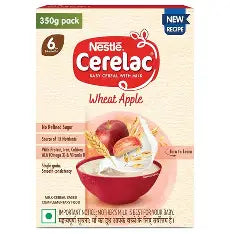 Nestle Cerelac Wheat Apple (6 month+)