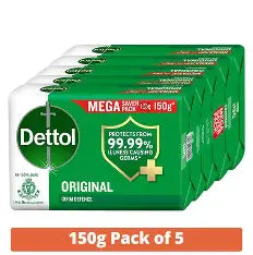 Dettol Original Soap (5*100g) Set