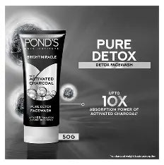 Ponds Bright Miracle Activated Charcoal (50g)