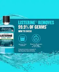 Listerine Cool Mint Mouth Wash (80ml)