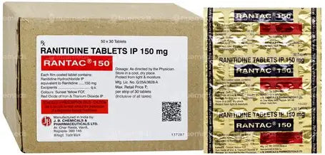 Rantac-150 tablets (1*30tab)