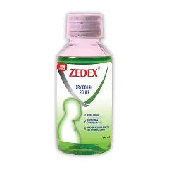 Zedex Dry Cough Syrup (100ml)