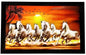 7 Horses Photo Frame with Sunrise Scene (64.5cm*35cm)