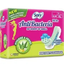 Sofy Antibacterial XL Pads (7 Pads)
