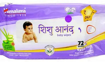 Himalaya Baby Wipes (72 Wipes)
