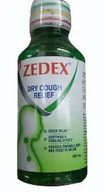 Zedex Dry Cough Syrup (100ml)