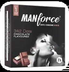 Manforce Chocolate Condoms (3PCS)