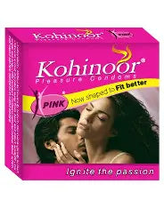 Kohinoor Pink Condoms (3 pcs)