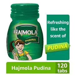 Dabur Hajmola Pudina Tablets (120 tab)