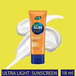 Joy Hello Sunscreen Ultra Matte Dry Touch (SPF-50+) (18ml)