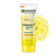 Garnier Bright Complete Vitamin-C Face-Wash (100g)