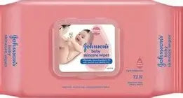Johnson's Baby Skincare Wipes (72 Wipes)
