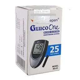 Dr.Morepen Gluco-One Blood Glucose Test Strips (25 strips)